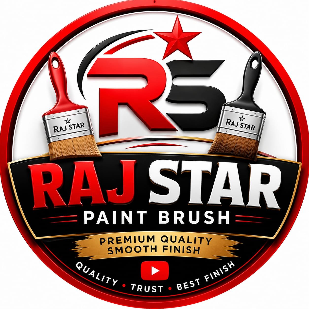 Raj Star Paint Brush